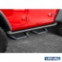 Off-road running boards Jeep Wrangler 2017-