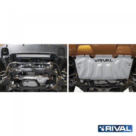 Radiator underride protection Nissan Navara2004-2010/ 2010-2015/ 2014-2021 6mm Alu