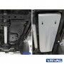 Fuel tank protector Nissan Navara 2014-2021 4mm aluminum