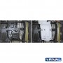 Getriebe und Verteilergetriebe Unterfahrschutz Jeep Wrangler 2017- 6mm Alu