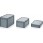 Eurobox grau 60x40x23.5cm mit Scharnierdeckel