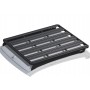 RIVAL modular Roof rack Ford Ranger 2023+flat aluminum black