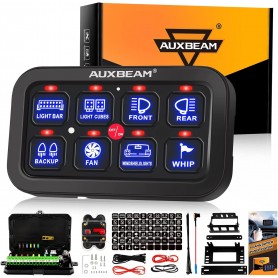 Auxbeam 8 compartment switch panel
