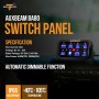 Auxbeam 8 Fach Switch Panel