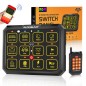 Auxbeam 12 Fach Switch Panel