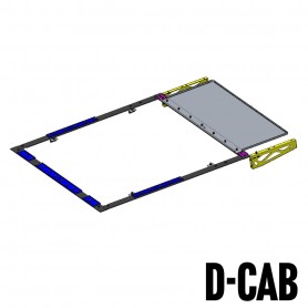 Alu-Cab ModCAP roof tent filler kit & bracket D/Cab