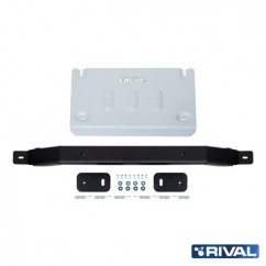 Verteilergetriebe Unterfahrschutz Ford Ranger Raptor 2022-/ Ranger 2022-/ Amarok 2023- 6mm Alu