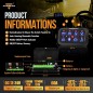 Auxbeam 8 Fach Switch Panel mit App&FB