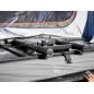 Alu-Cab roof tent RT-4S  “Family” for 4 people black
