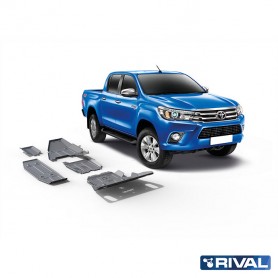 Toyota Hilux 2015-2020/ 2018-2020/ 2020- UFS Platten Set 6 teilig