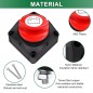 Battery disconnect switch 12-48V 275A
