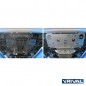 Kühler- und Motorschutzblech  Unterfahrschutz Toyota Hilux 2005-2015 6mm Alu
