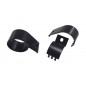 Lazer tube brackets 76mm matteblack