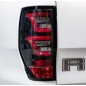 Lightbar LED rear lights Ford RangerT6/T7/T8 & Raptor 2012+ black