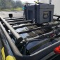 Roof rack NAVIS Ford Ranger flat aluminum black Roof rack NAVIS Ford Ranger flat aluminum black
