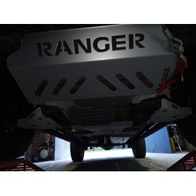 Unterfahrschutz Ford Ranger 2teilig silber
