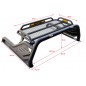 Ranger Rollbar with basket, black Ranger Rollbar with basket, black