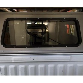 Alu-Cab hardtop sliding window front