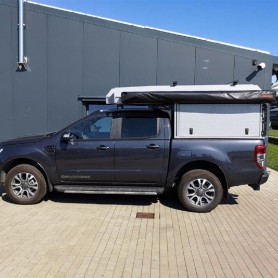 Alu-Cab Canopy Camper FORD Ranger 2012+ Doublecab silver