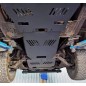 Black Stealth HD Underride protection set 6 pieces 7mm Alu Ranger 2012-2019