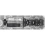 Black Stealth HD Underride protection set 6 pieces 7mm Alu Ranger 2012-2019