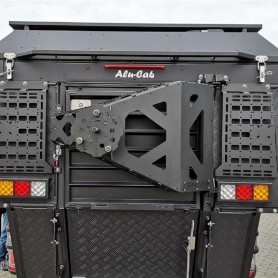 Alu-Cab spare wheel holder for Khaya