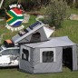 Alu-Cab 270° awning sidewall set left