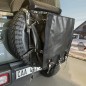 Alu-Cab Reserverad Tasche Schwarz - Groß