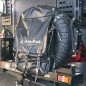 Alu-Cab Reserverad Tasche Schwarz - Groß